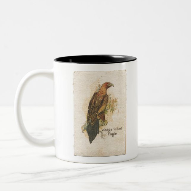 Caneca De Café Em Dois Tons Wedge Tailed Eagle (Esquerda)