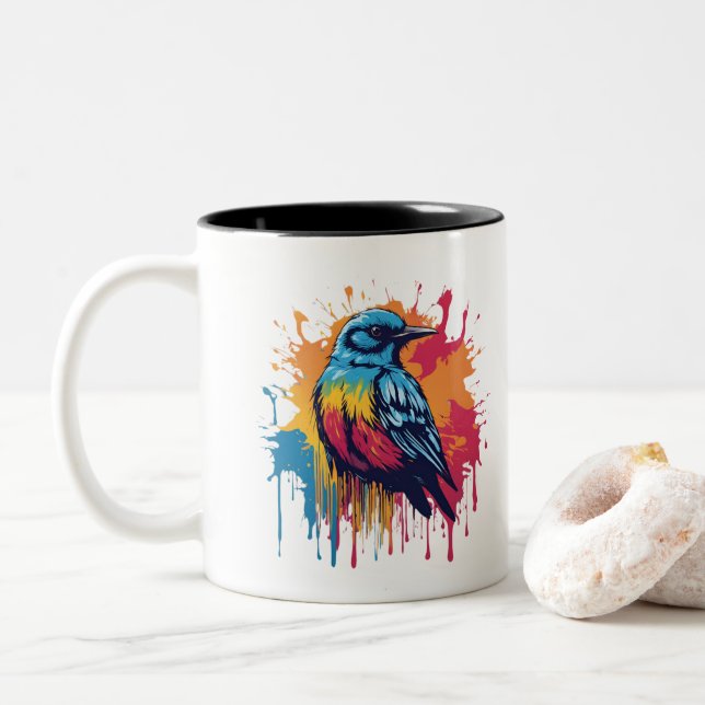 CANECA DE CAFÉ EM DOIS TONS WELDLIFE DESIGN (Com Donut)