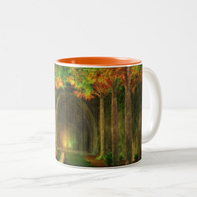 Caneca De Café Em Dois Tons Wellinghall Mug (Frente Esquerda)