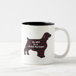 Caneca De Café Em Dois Tons Welsh Springer Spaniel BFF Mug