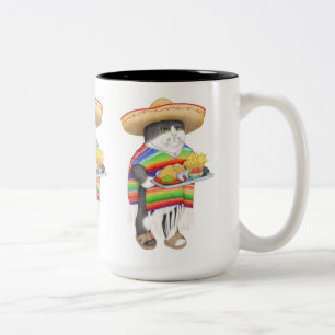 Caneca De Café Em Dois Tons WENDELITO Tall Black Dois Tons Mug