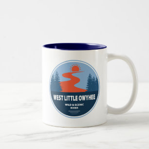 Caneca De Café Em Dois Tons West Little Owyhee Wild E Scenic River Oregon