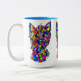 Caneca De Café Em Dois Tons Westie Love Mug