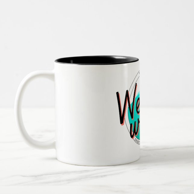 Caneca De Café Em Dois Tons Westwords Mug (Esquerda)