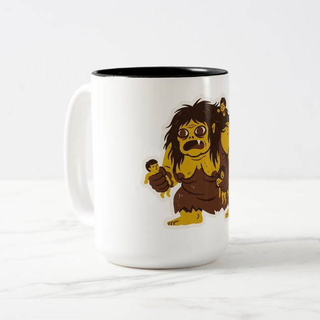 Caneca De Café Em Dois Tons Wewe Gombel (Frente Esquerda)