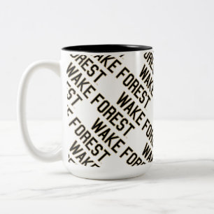 Caneca De Café Em Dois Tons WFU Floresta Acordar