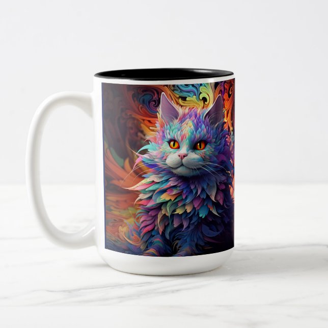 Caneca De Café Em Dois Tons Whisker Wonder (Esquerda)