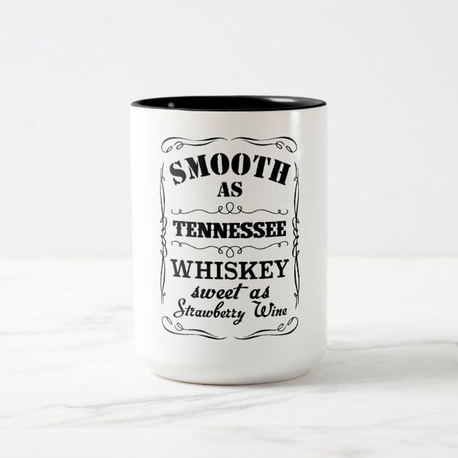 Caneca De Café Em Dois Tons whiskey do Tennessee (Centro)