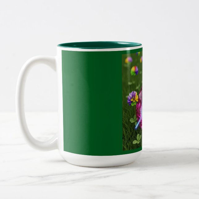 Caneca De Café Em Dois Tons Whisper Feather Mug (Esquerda)