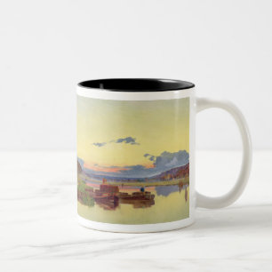 Caneca De Café Em Dois Tons Whitlingham, Norfolk, 1860 (óleo em canvas)