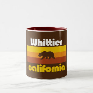 Caneca De Café Em Dois Tons Whittier, Califórnia