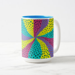 Caneca De Café Em Dois Tons Whoop