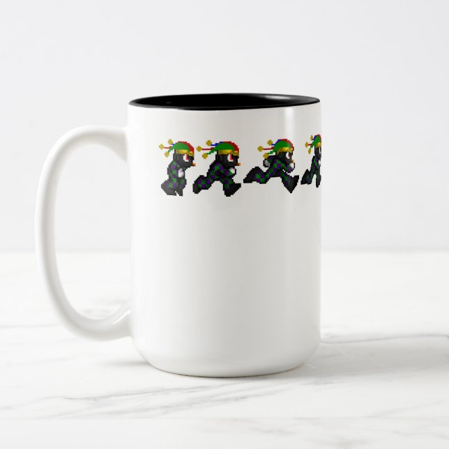 Caneca De Café Em Dois Tons WHP Jester Coffee Mug (Esquerda)