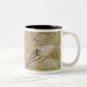 Caneca De Café Em Dois Tons Wied Zurrik, Malta, 10 am, o 11 de março (w/c,