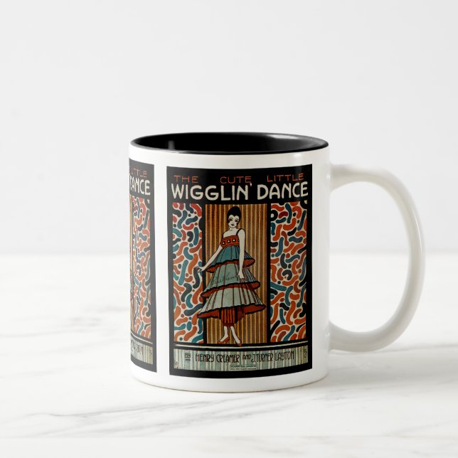 Caneca De Café Em Dois Tons Wigglin Dance (Direita)