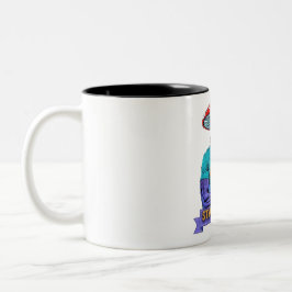 Caneca De Café Em Dois Tons Wild Mushroom Warrior Mug