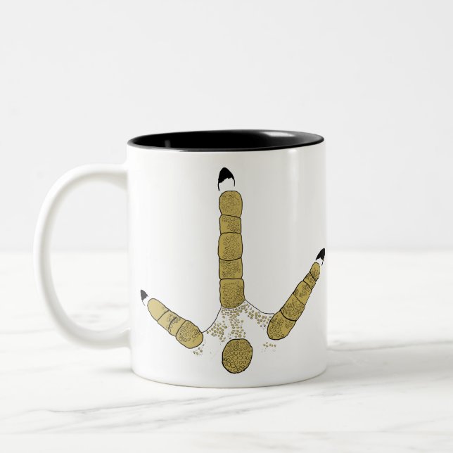 Caneca De Café Em Dois Tons Wild Turkey Track (Esquerda)