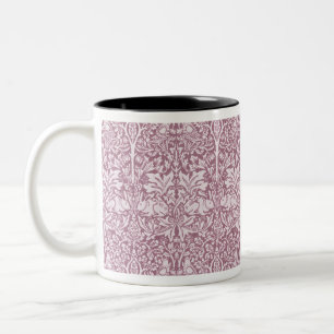 Caneca De Café Em Dois Tons William Morris, o ladrão de Morango, revampeado