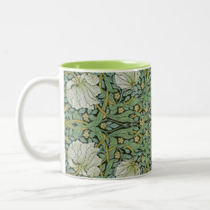 Caneca De Café Em Dois Tons William Morris - Pimpinela