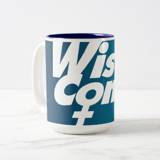 Caneca De Café Em Dois Tons Wiscon Mug