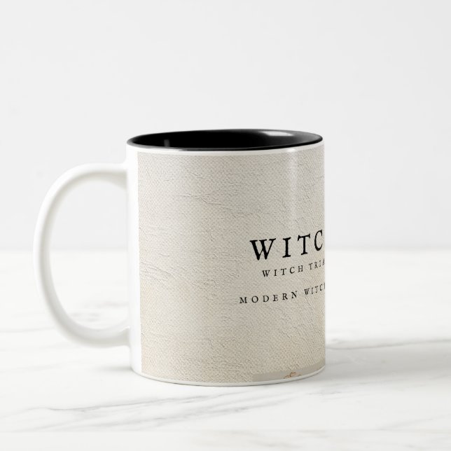 Caneca De Café Em Dois Tons Witch Hunt Podcast Mug (Esquerda)