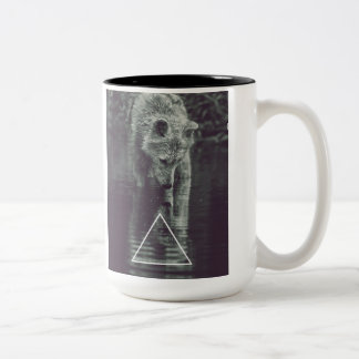 Caneca De Café Em Dois Tons wolf