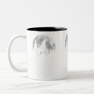 Caneca De Café Em Dois Tons Wolf Pack