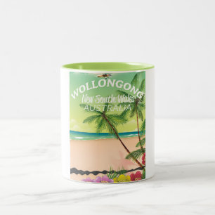 Caneca De Café Em Dois Tons Wollongong New South Wales Austrália