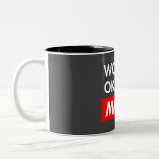 Caneca De Café Em Dois Tons Worlds okayest Miller