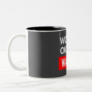 Caneca De Café Em Dois Tons Worlds okayest Walters