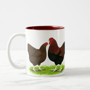 Caneca De Café Em Dois Tons Wyandotte: Par do Partridge