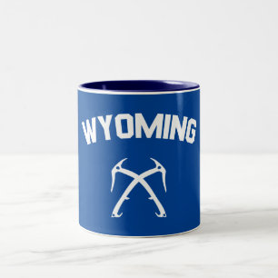 Caneca De Café Em Dois Tons Wyoming Ice Climbing