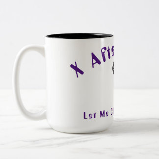 Caneca De Café Em Dois Tons X após horas de podcast