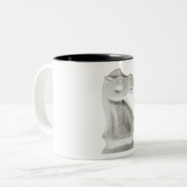 Caneca De Café Em Dois Tons Xadrez de Mug de Dois Tons