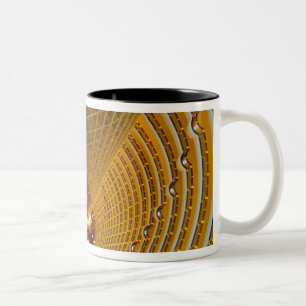 Caneca De Café Em Dois Tons Xangai China maravilhoso resumo do Oriental 2