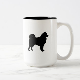 Caneca De Café Em Dois Tons xicara samoyed