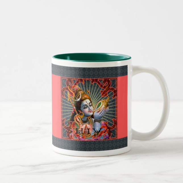 Caneca De Café Em Dois Tons XIVA Mug, Copa (Direita)