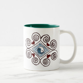 Caneca De Café Em Dois Tons yang mug