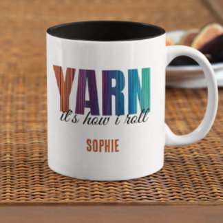 Caneca De Café Em Dois Tons Yarn, é como eu toco cocaína