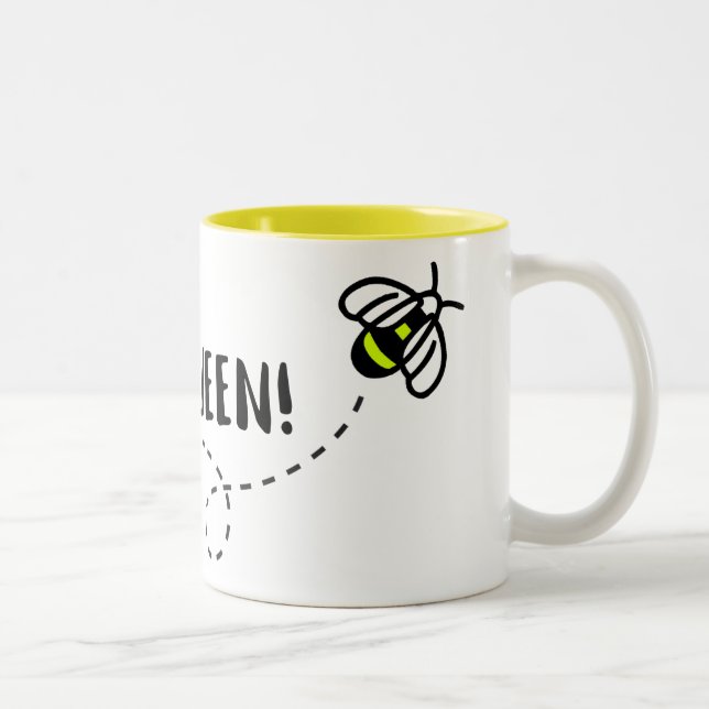 Caneca De Café Em Dois Tons Yas Rainha! Copo Abelha (Direita)