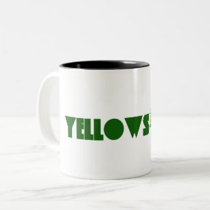 Caneca De Café Em Dois Tons Yellowstone