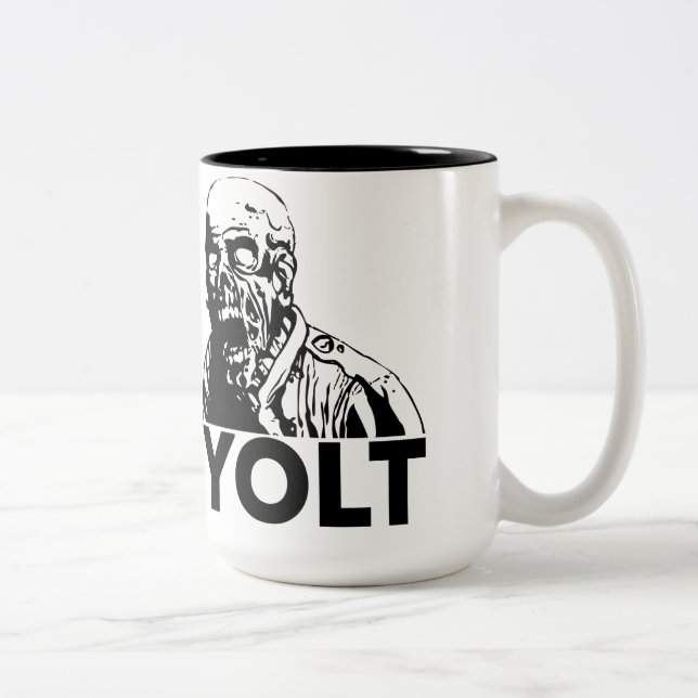 Caneca De Café Em Dois Tons YOLT - You Only Live Twice (Direita)