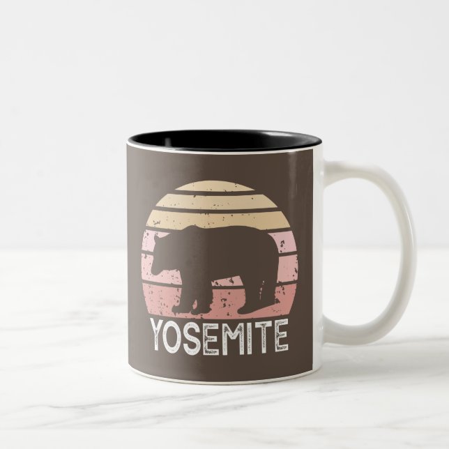 Caneca De Café Em Dois Tons Yosemite Bear (Direita)