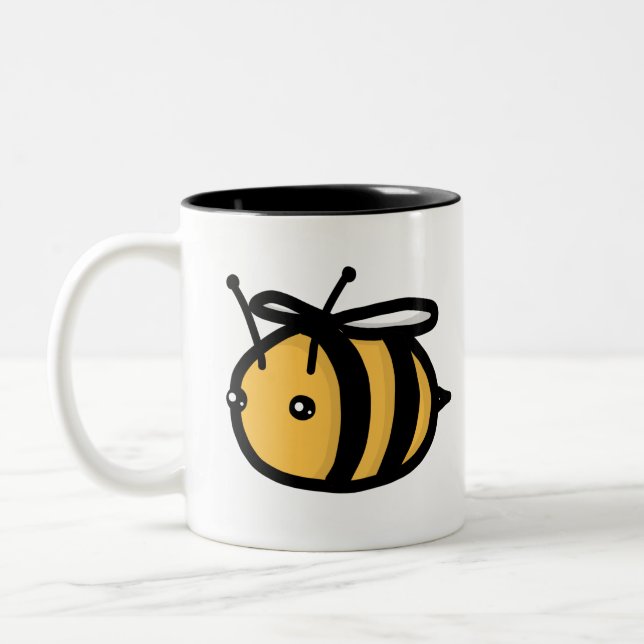 Caneca De Café Em Dois Tons Zangão (Esquerda)