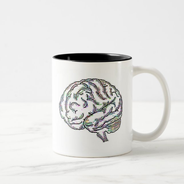 Caneca De Café Em Dois Tons Zany Brainy (Direita)