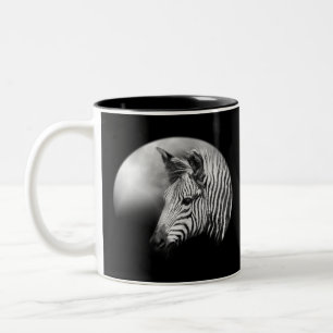 Caneca De Café Em Dois Tons Zebra Foal