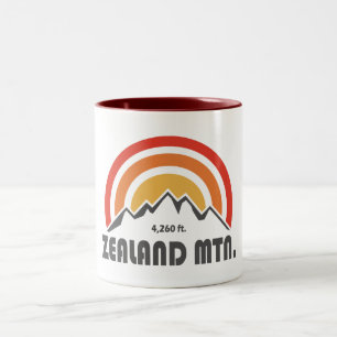 Caneca De Café Em Dois Tons Zelândia Mountain Hampshire