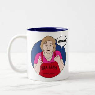 Caneca De Café Em Dois Tons Zia Lina "VFG" Mug