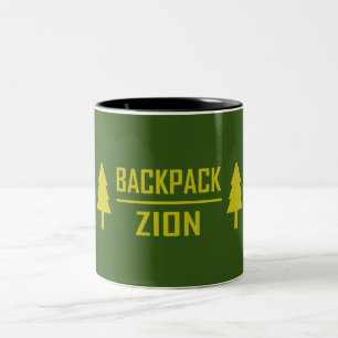 Caneca De Café Em Dois Tons Zion da mochila