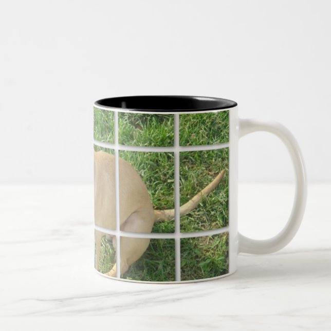 Caneca De Café Em Dois Tons Zoe telhou a foto (Direita)
